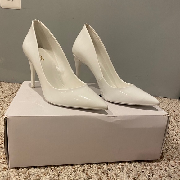 Aldo Shoes - White high heels
